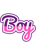 boy cheerful logo