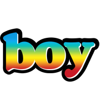 boy color logo