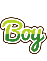 boy golfing logo