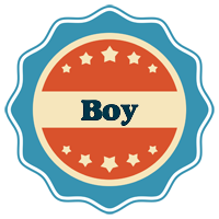 boy labels logo