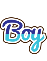 boy raining logo