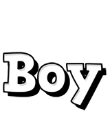 boy snowing logo