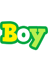 boy soccer logo