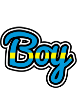 boy sweden logo