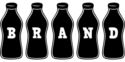 brand bottle logo