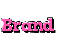 brand girlish logo