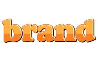 brand orange logo