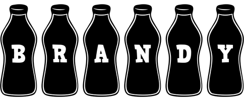 brandy bottle logo