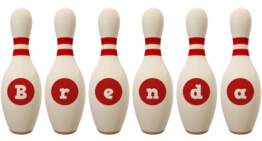 brenda bowling-pin logo