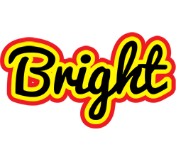 bright flaming logo