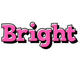 bright girlish logo