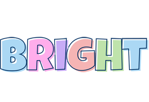 bright pastel logo