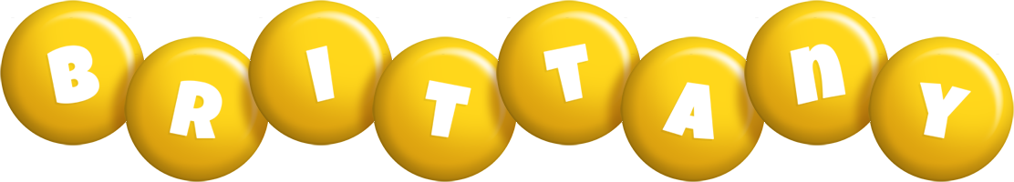 brittany candy-yellow logo