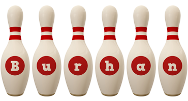 burhan bowling-pin logo