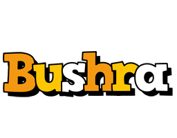 bushra cartoon logo
