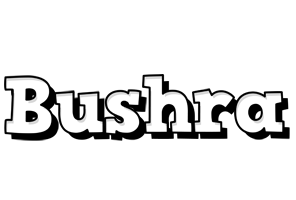 bushra snowing logo