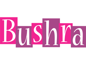 bushra whine logo