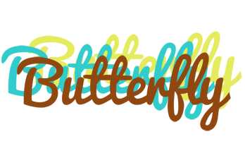 butterfly cupcake logo