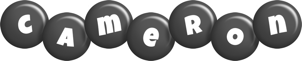 cameron candy-black logo