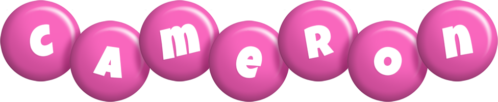 cameron candy-pink logo