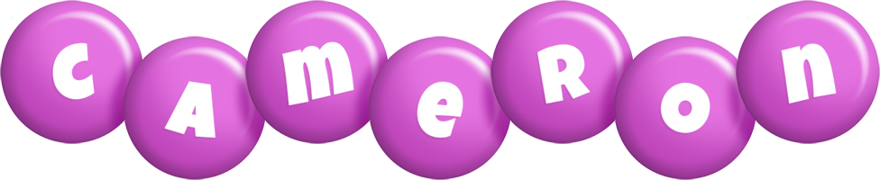 cameron candy-purple logo