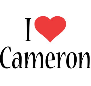 cameron i-love logo