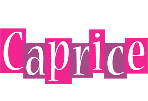 caprice whine logo