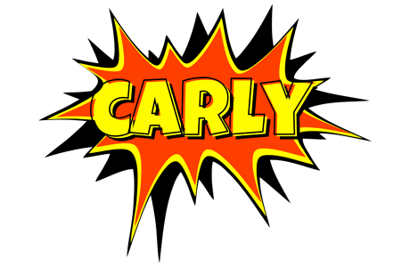 carly bazinga logo