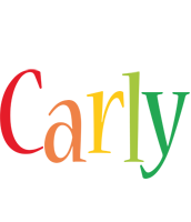 carly birthday logo