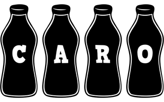 caro bottle logo