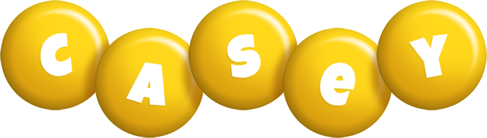 casey candy-yellow logo