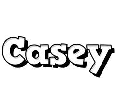 casey snowing logo