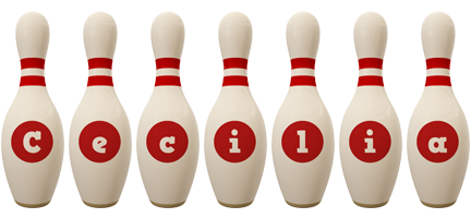 cecilia bowling-pin logo