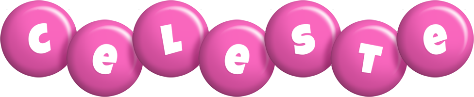celeste candy-pink logo