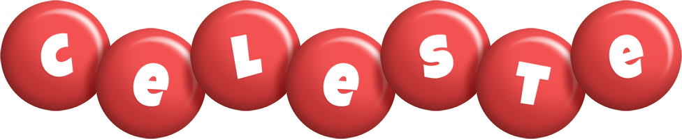 celeste candy-red logo