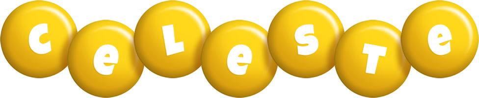 celeste candy-yellow logo