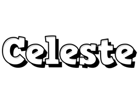 celeste snowing logo
