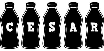 cesar bottle logo