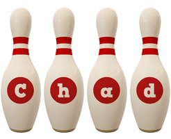 chad bowling-pin logo