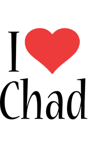 chad i-love logo