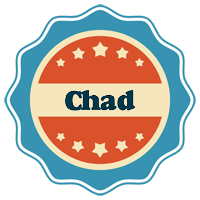 chad labels logo