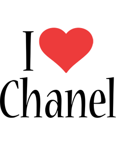chanel i-love logo
