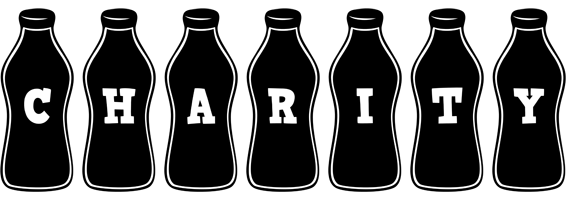 charity bottle logo