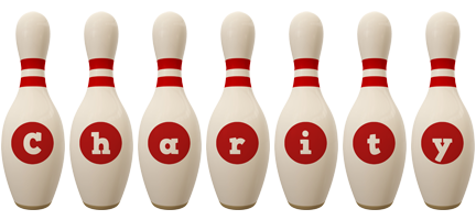 charity bowling-pin logo