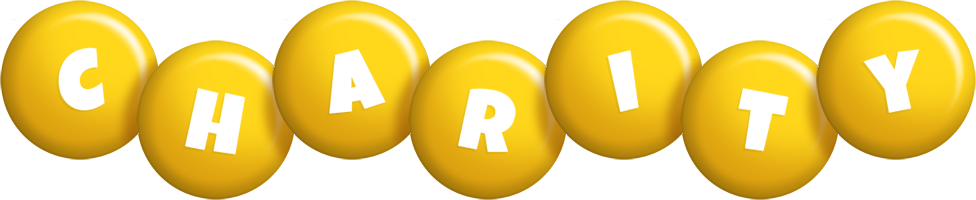 charity candy-yellow logo