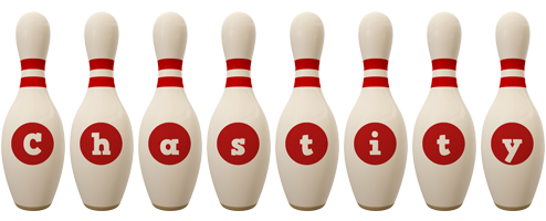chastity bowling-pin logo