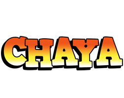 chaya sunset logo