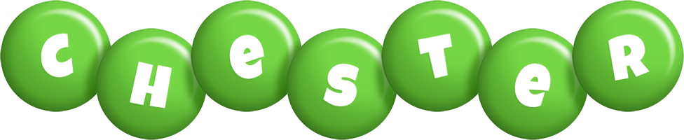 chester candy-green logo