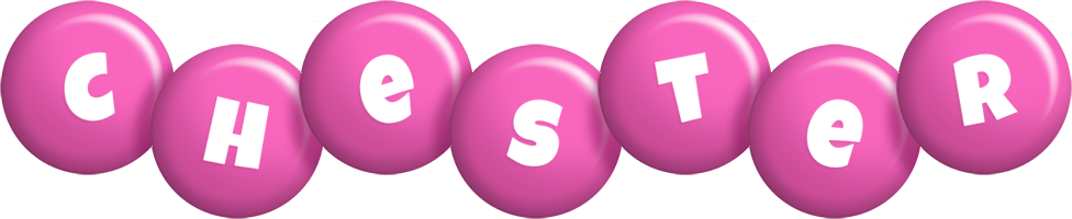 chester candy-pink logo