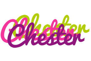 chester flowers logo